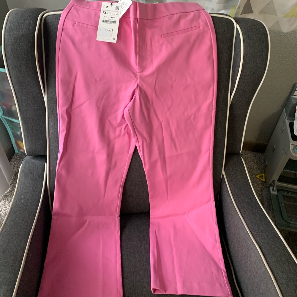 Brand new with tag Zara pink dress pants